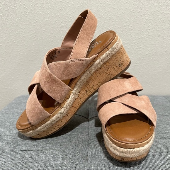 Franco Sarto Nessa Espadrille Wedge Sandals - Picture 2 of 11